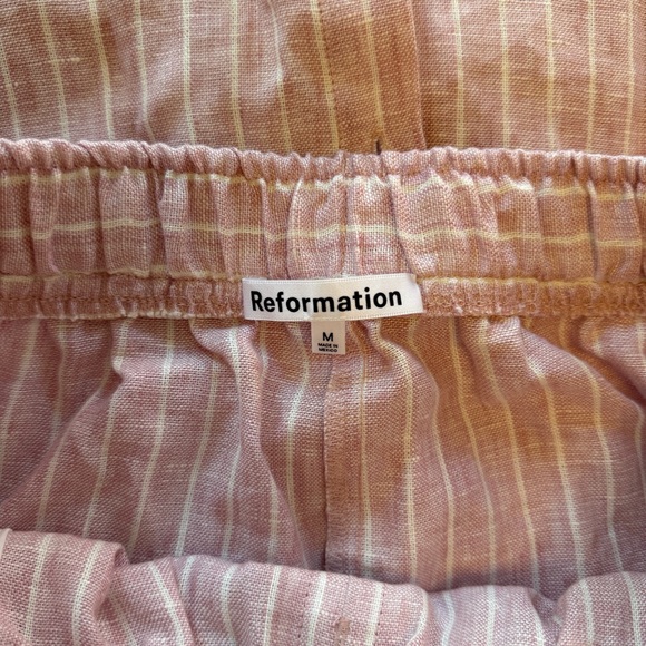 Reformation linen pajama set - Picture 3 of 3